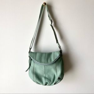 THE SAK Deena Flap Mint Green Crossbody Bag